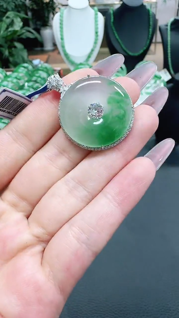 未镶嵌1石英质玉（非洲翠）/0716