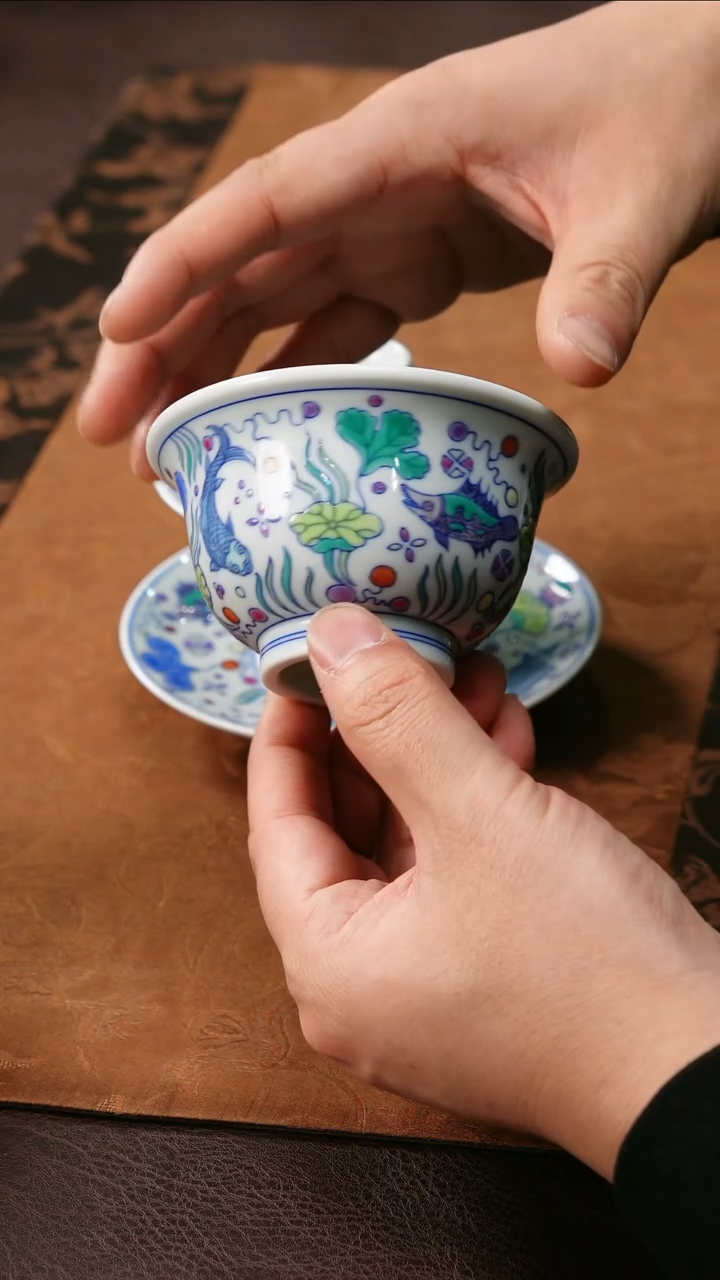 【闪购商品】杯景德镇手工手绘陶瓷