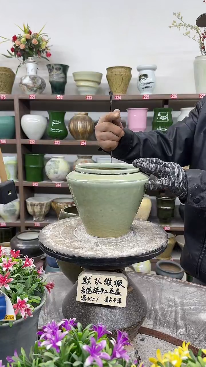 12-22-高16口14瑕-花盆