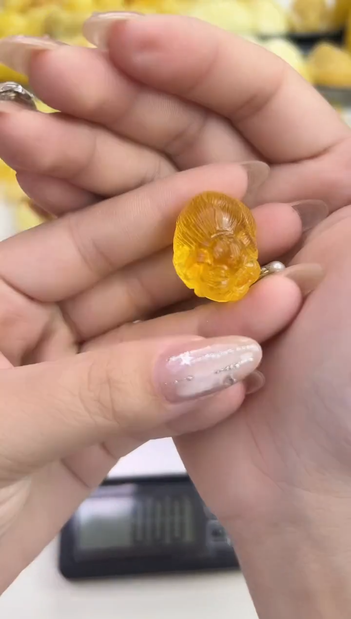 裸石琥珀未镶嵌天然琥珀蜜蜡吊坠