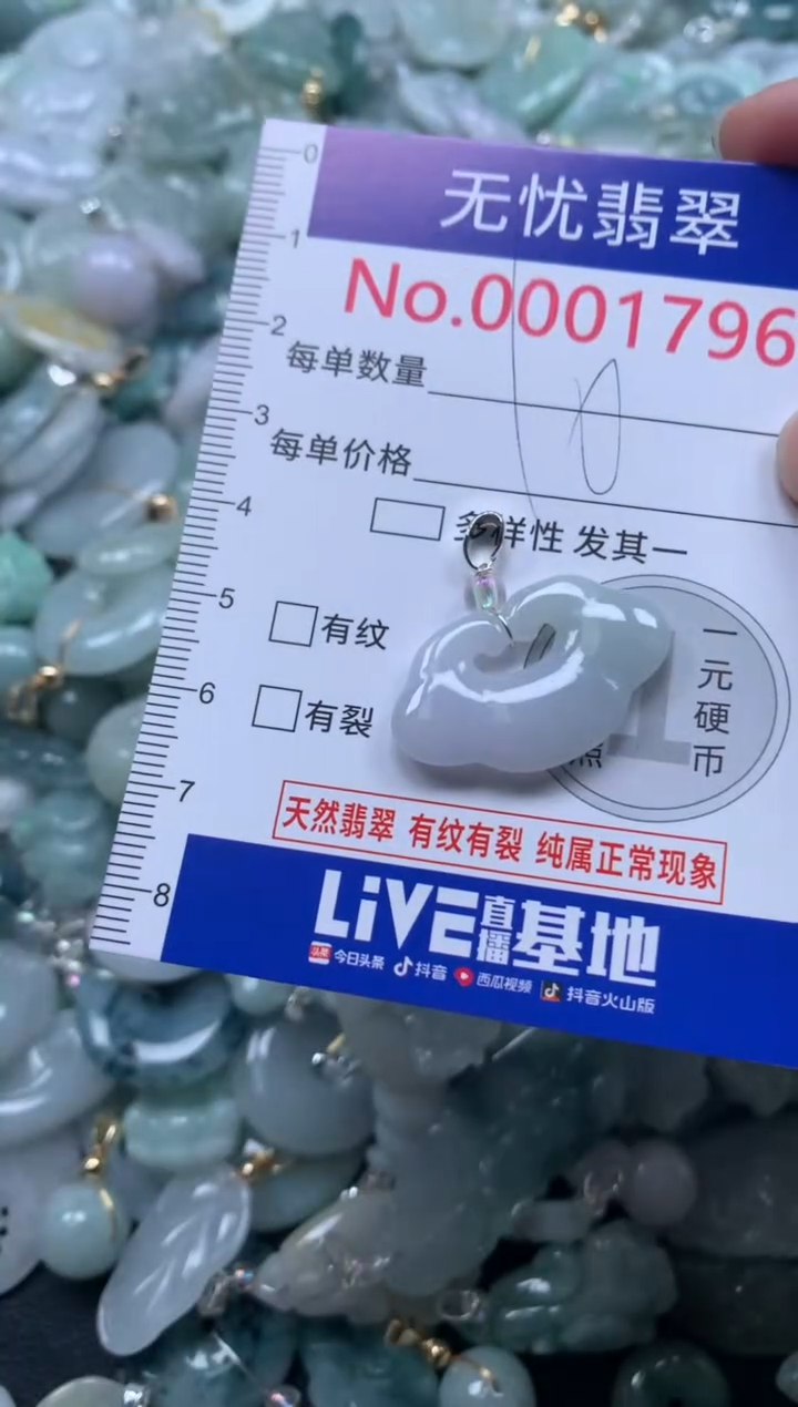 颈饰未镶嵌翡翠1796
