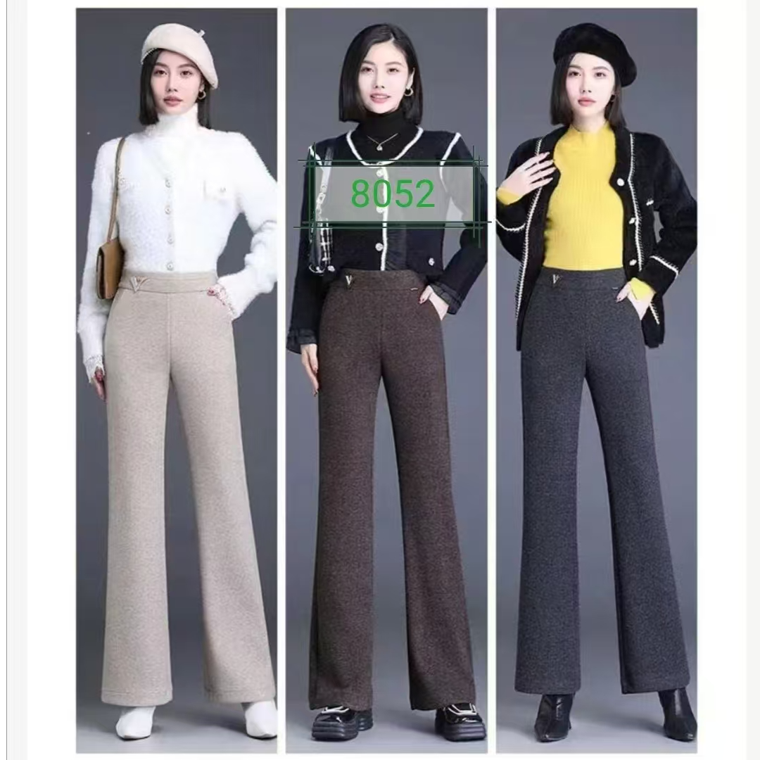 2025年秋季新款时尚微喇裤1099