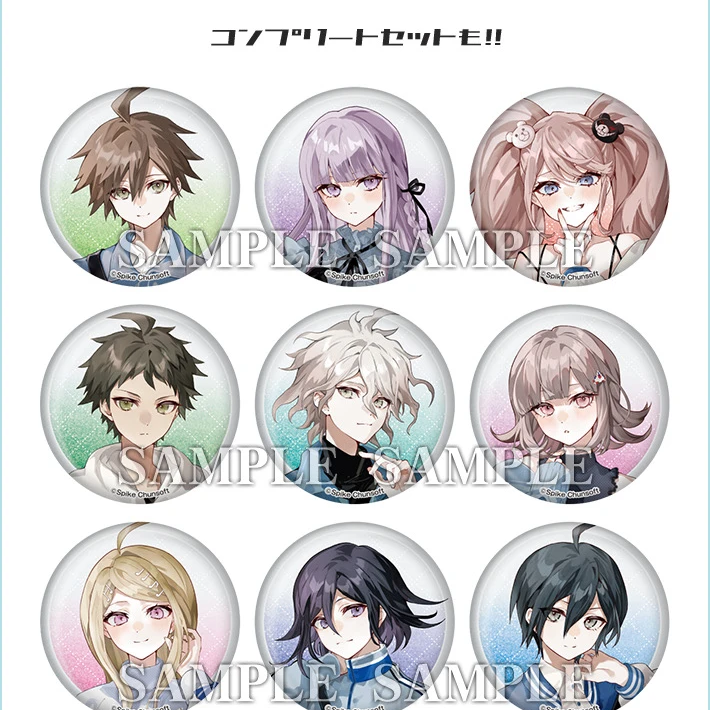 【国现代拆】弹丸论破罗森联动亚克力立牌吧唧徽章周边盲盒