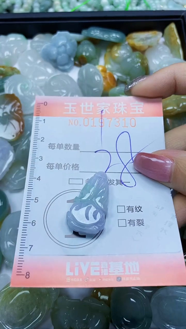 【闪购商品】翡翠颈饰未镶嵌闪购0197310