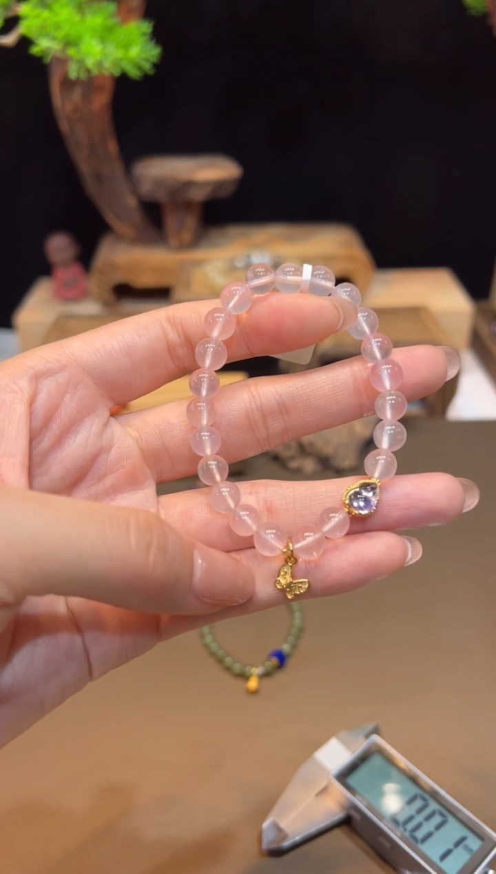 水晶手链未镶嵌手饰@@G1666