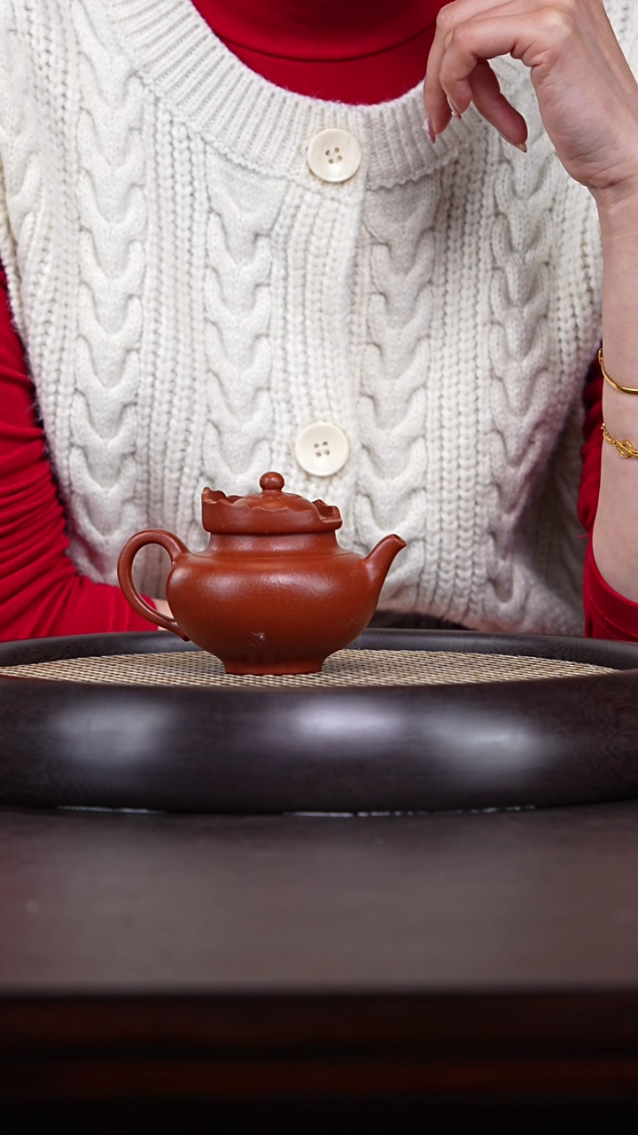 【闪购商品】紫砂茶壶十竹斋15-47僧帽紫砂壶150c