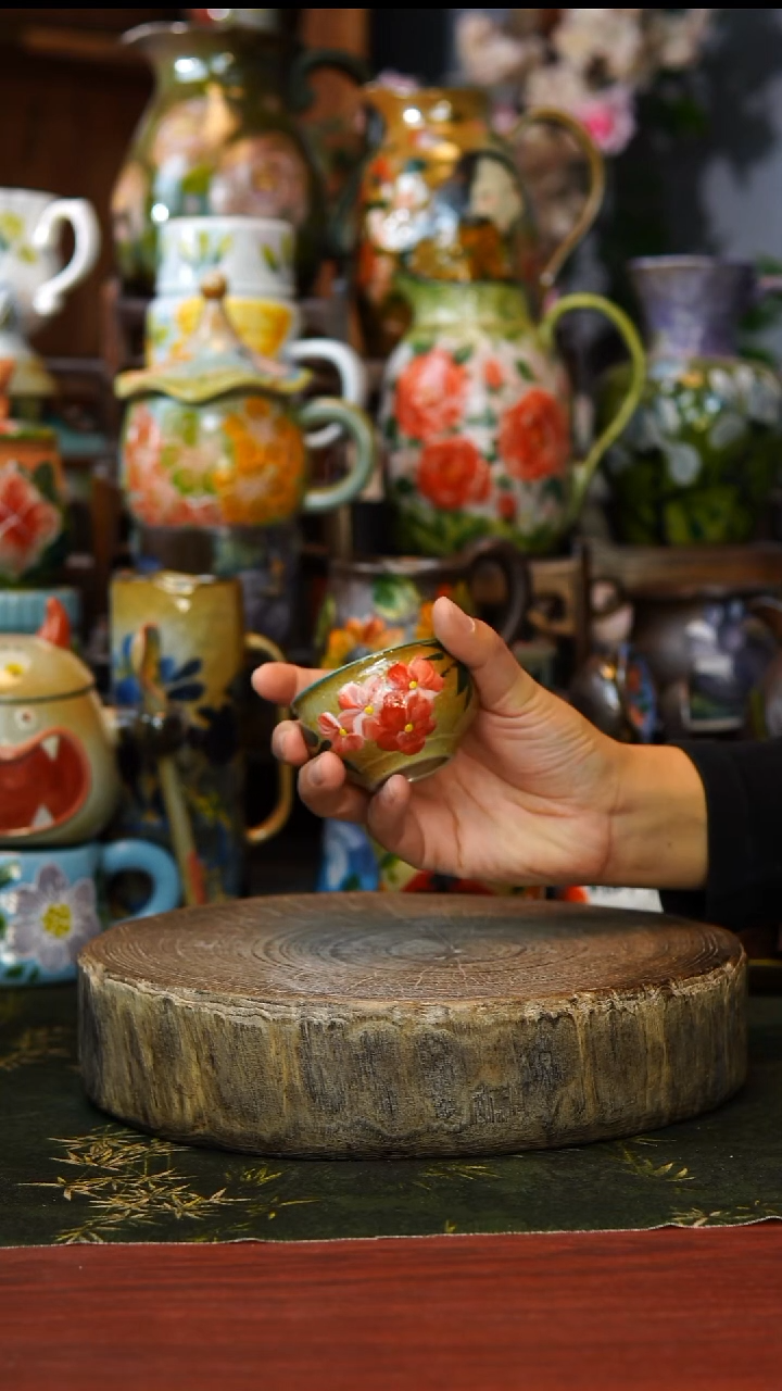 陶瓷11景德镇手工手绘釉下彩陶瓷