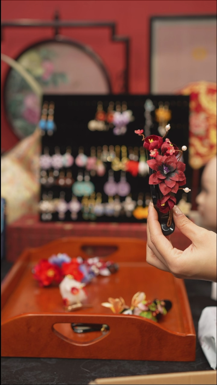 刺绣非遗苏绣手工饰品