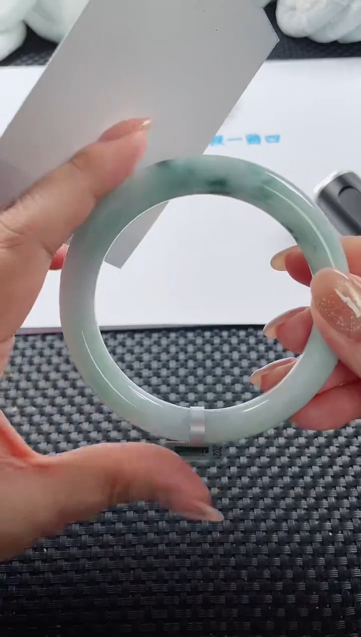 未镶嵌手镯翡翠基地发货H6928  61+