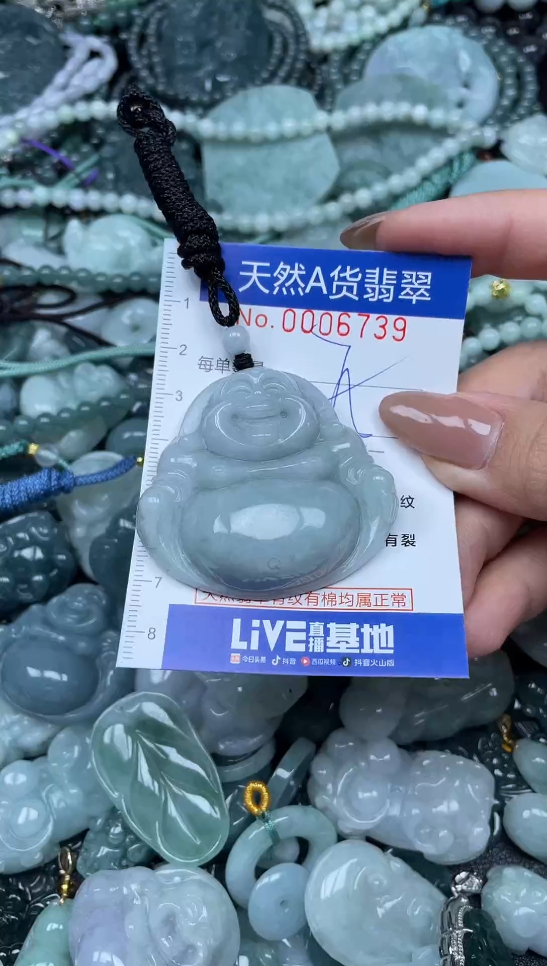 颈饰未镶嵌翡翠天然A货 支持复检