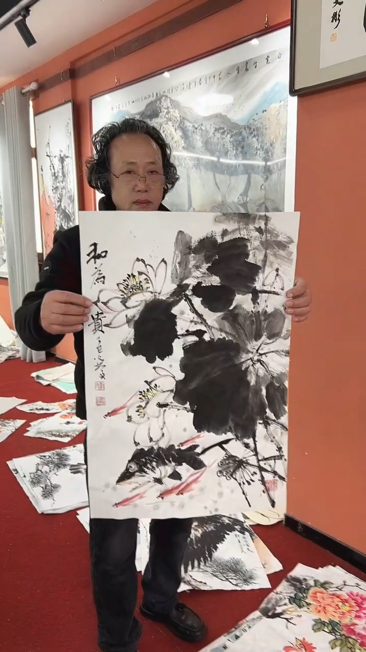 国画李火庆/国画/花鸟 