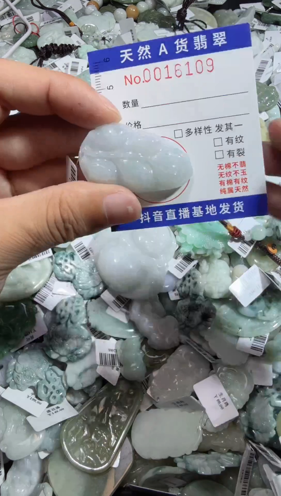 【闪购商品】翡翠颈饰未镶嵌00016109