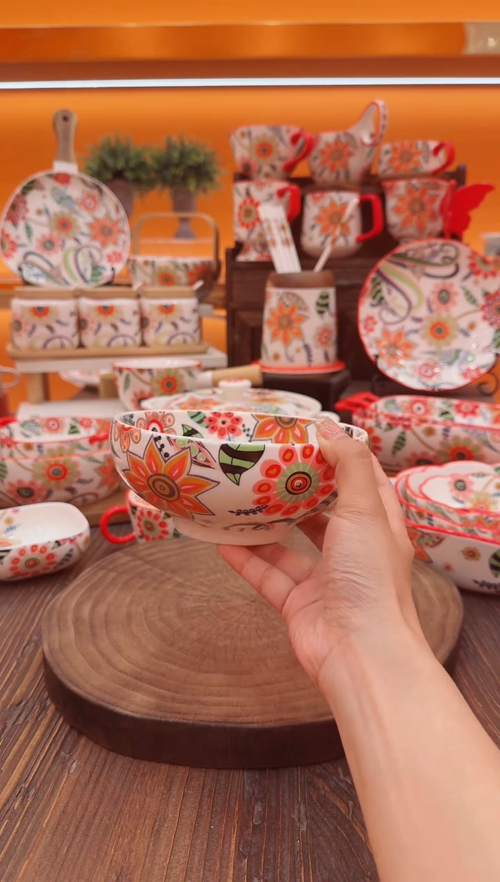 碗景德镇陶瓷餐具碗碟盘子