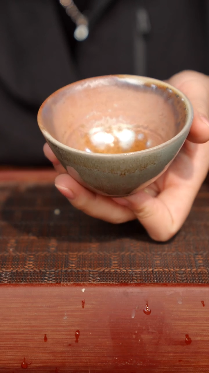 陶瓷奢瓷/瑞寅柴烧茶器（杯子）1481 微瑕