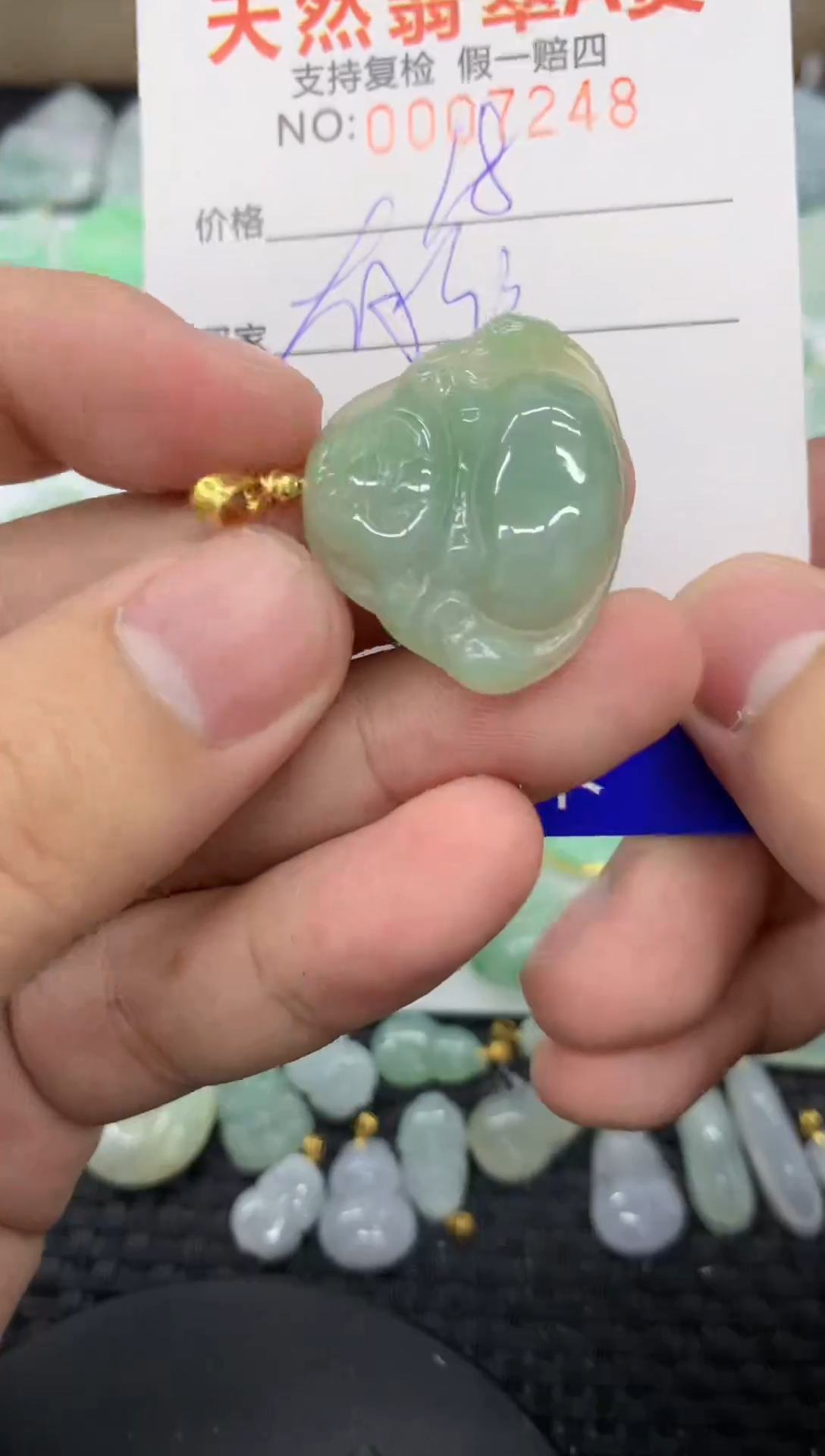 【闪购商品】翡翠颈饰未镶嵌11111111