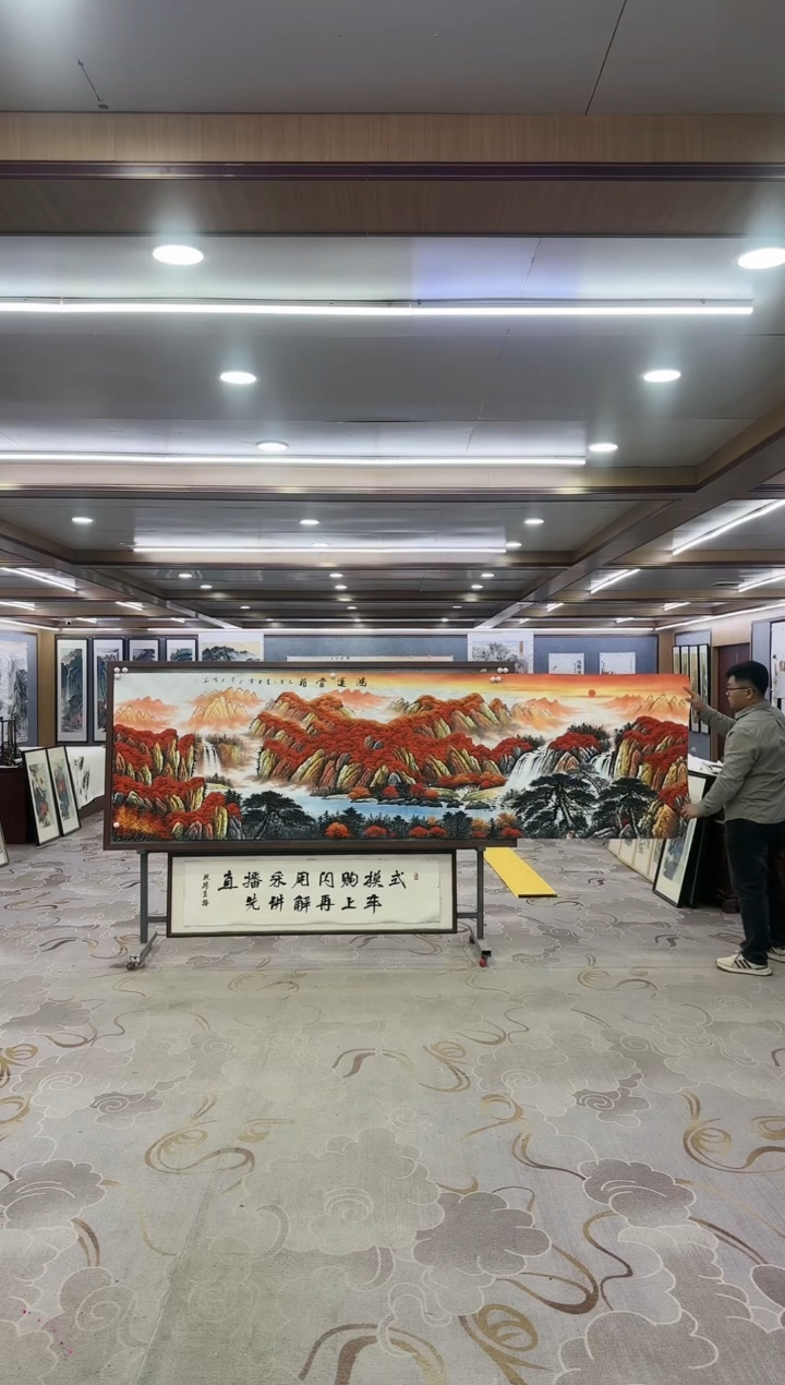 绘画1-刘雪红-小丈二-山水国画