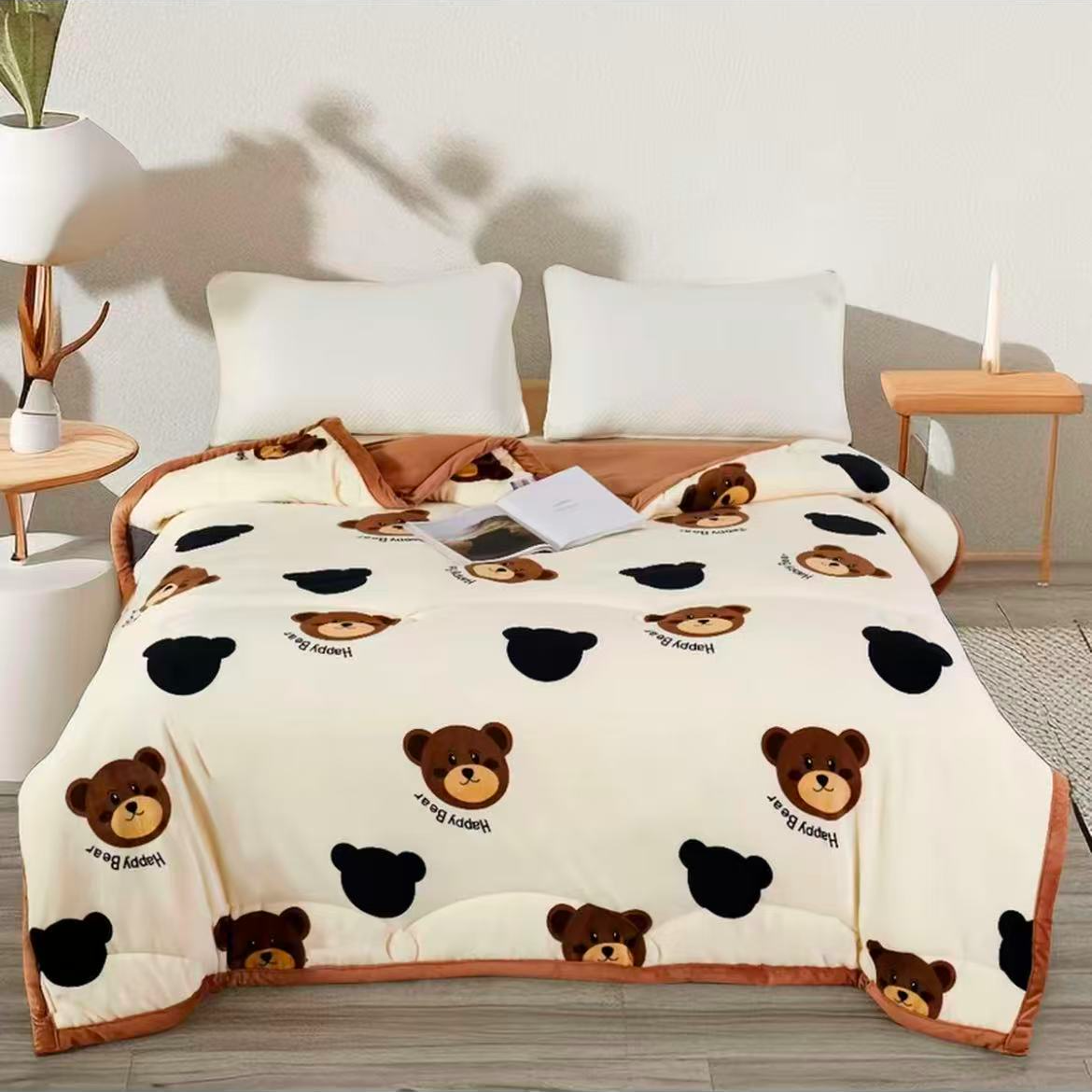 【海洋专属】双面牛奶绒被