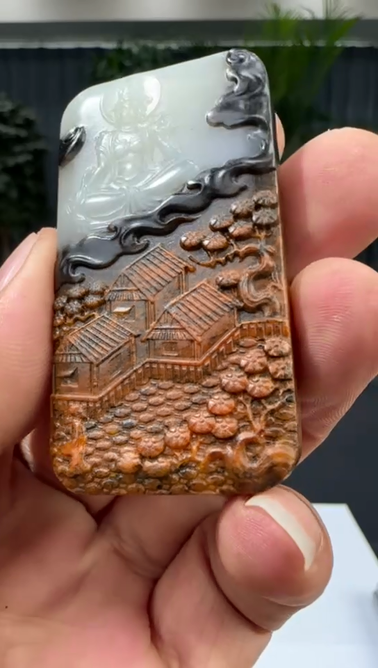 和田玉未镶嵌颈饰多样性发货7739