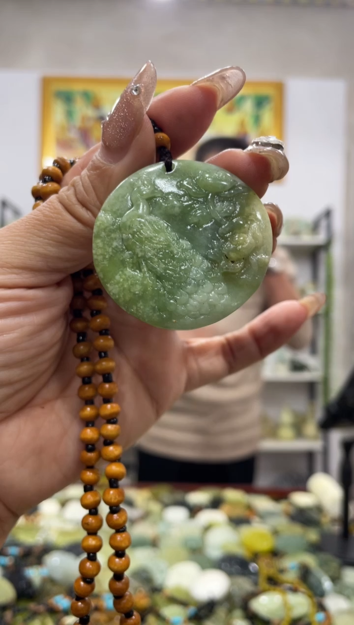 【闪购商品】岫玉吊坠未镶嵌