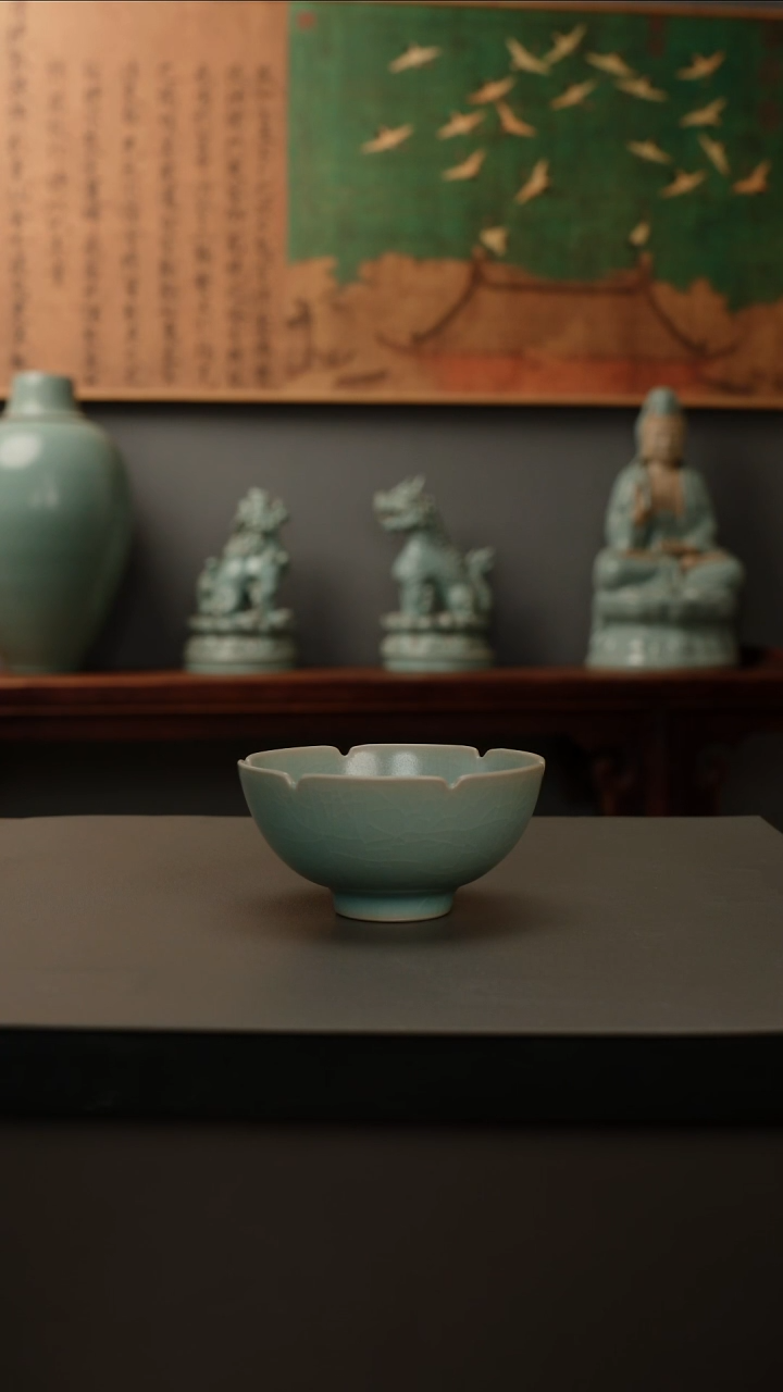 【闪购商品】杯原产地原矿  花口杯