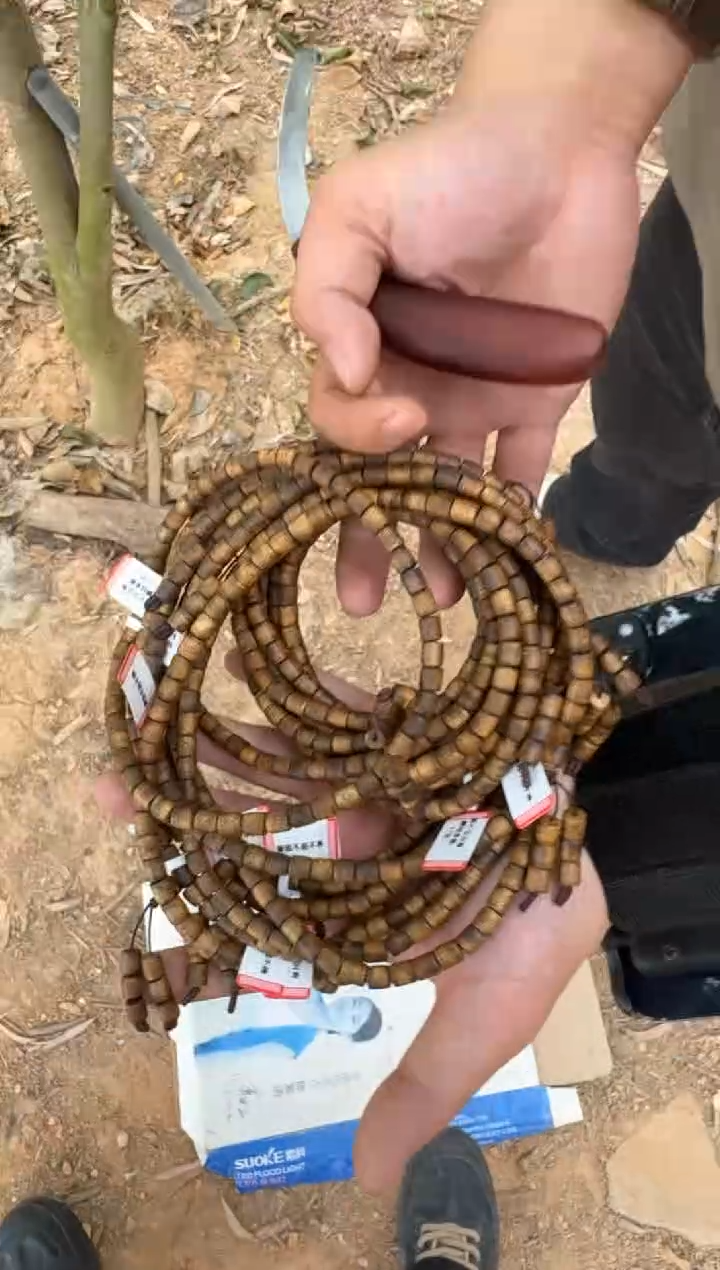 【闪购商品】沉香沉香碎屑糖结桶珠多圈0.6*16-17多样性发一