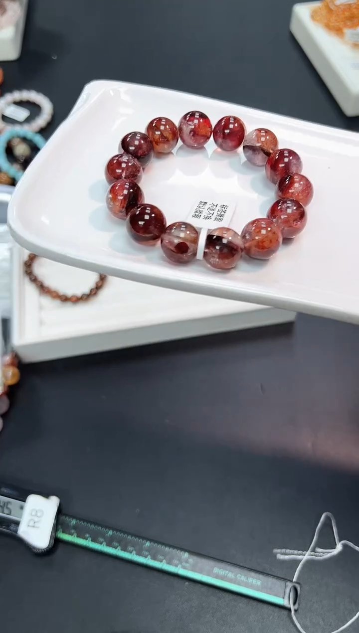 【闪购商品】水晶手串未镶嵌4W多样性发其一1条默认微瑕