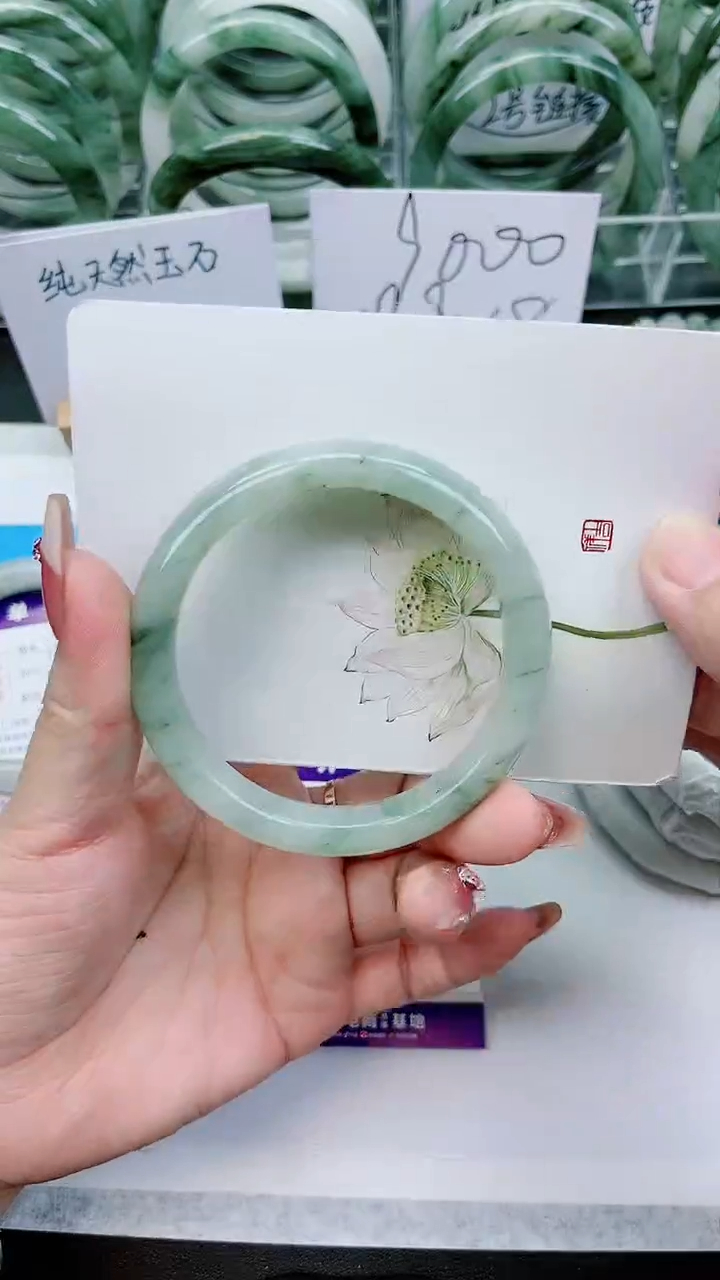 【闪购商品】石英质玉手镯未镶嵌C99号/57-58圈