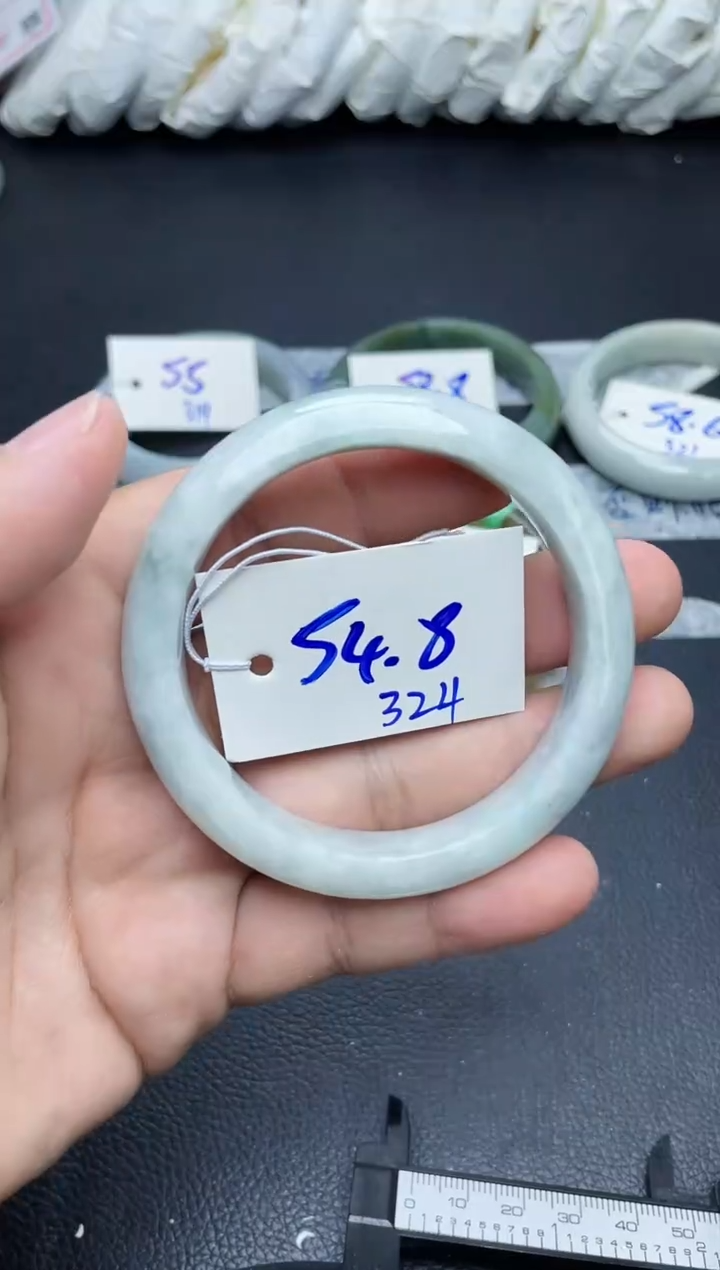 未镶嵌手镯翡翠324