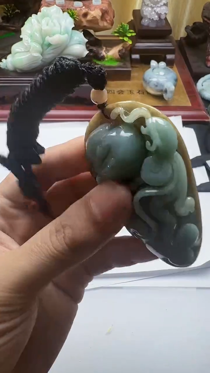 吊坠(不含链)未镶嵌翡翠1