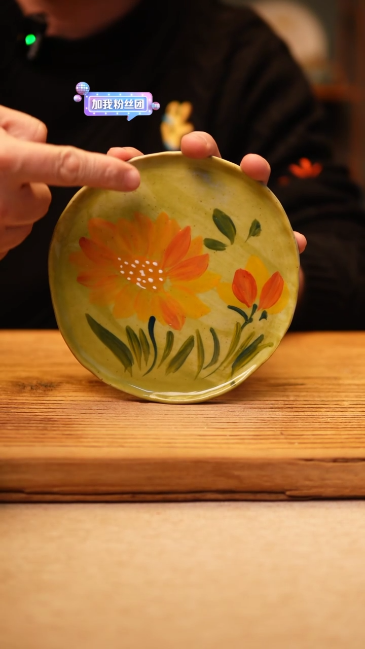 【闪购商品】@@陶园瓷舍@@纯手工手绘@高温釉下彩