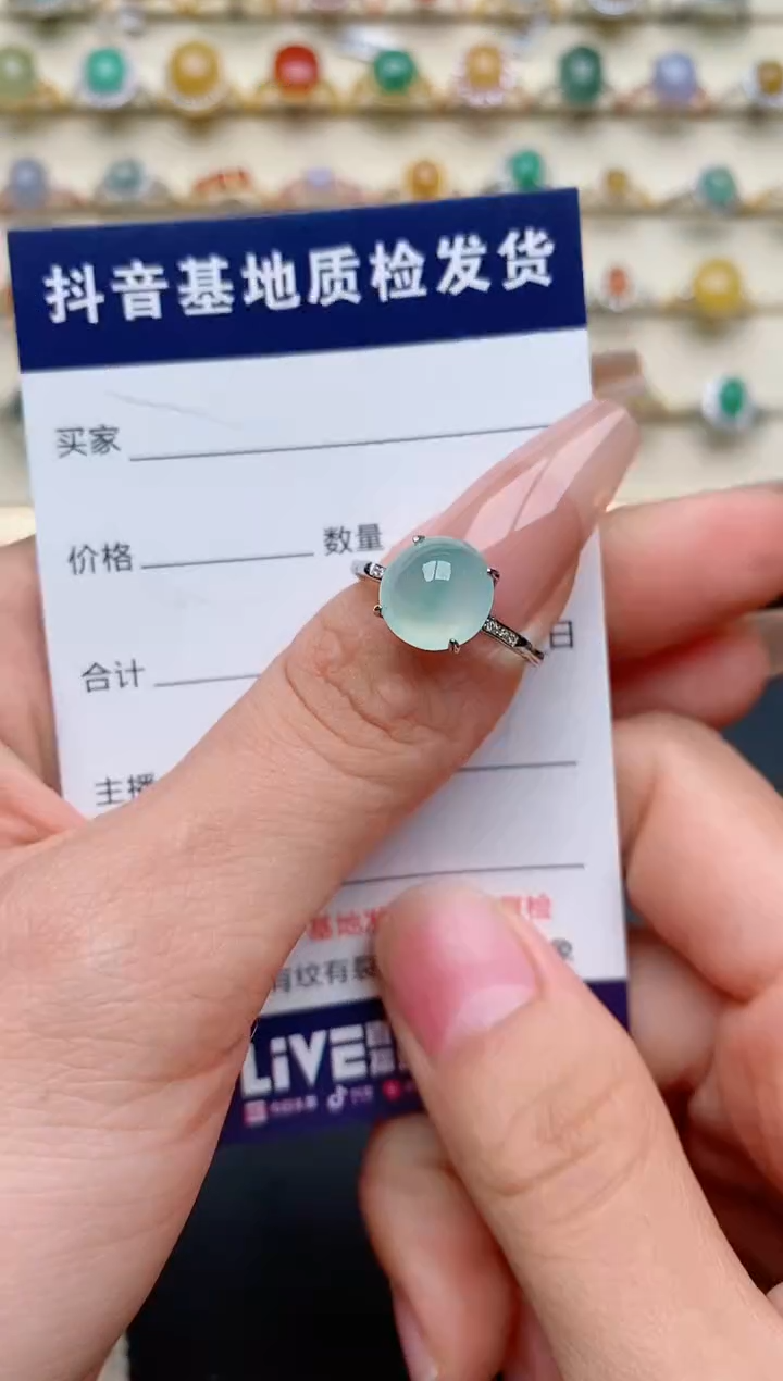 【闪购商品】翡翠戒指银S925镶嵌............