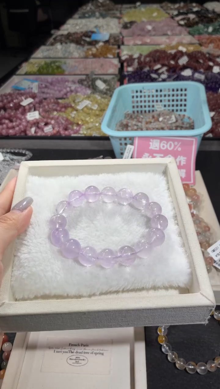 未镶嵌手链水晶265号 多样性发一E  13+