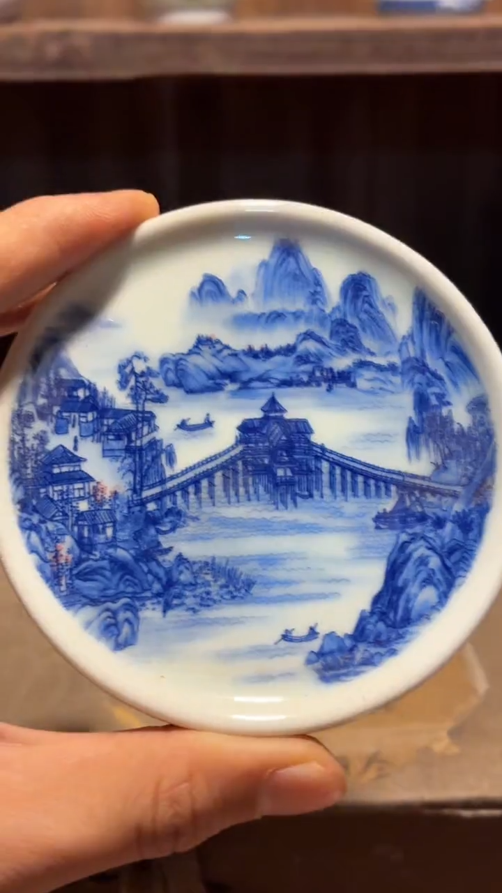 摆件瓷R45景德镇陶瓷摆件