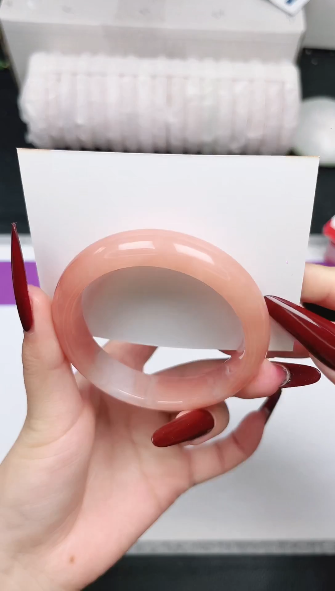 未镶嵌手镯石英质玉62-