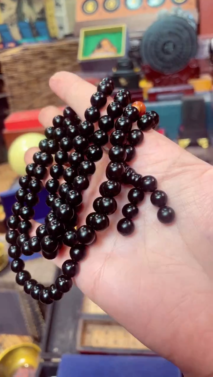 【闪购商品】黑羊脂  0.8圆珠  墨