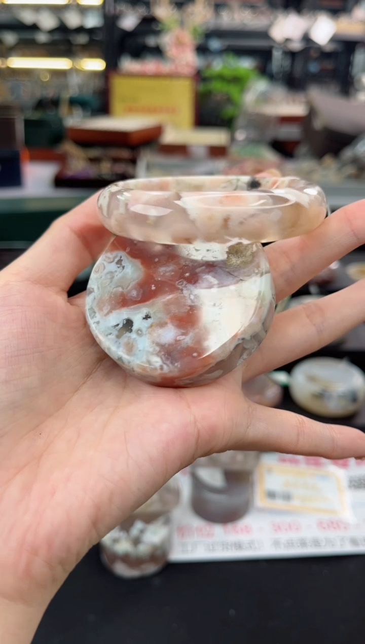 【闪购商品】石英质玉手镯未镶嵌59圈口（赠品镯心）626365