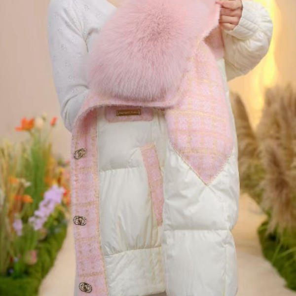 YY-2025年冬季新款设计款大毛领羽绒服