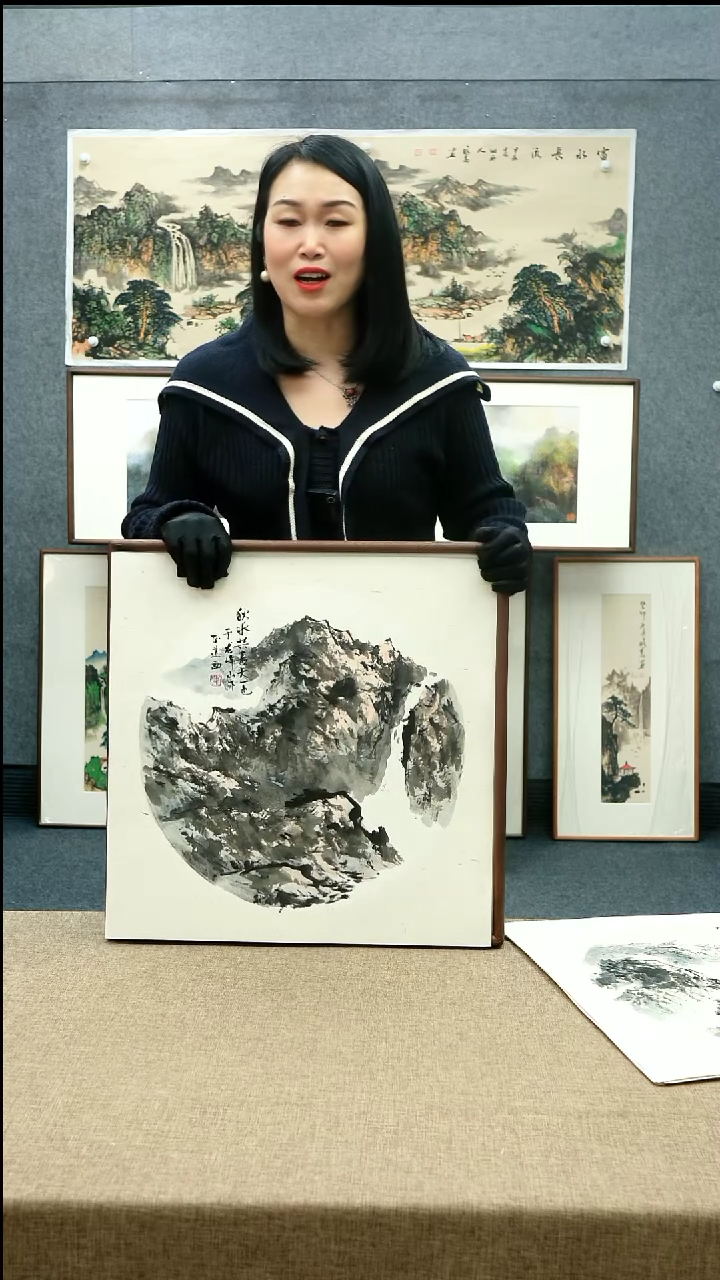 【闪购商品】国画52*52徐正道老师山水