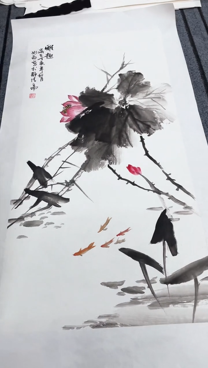 精品国画花鸟作品