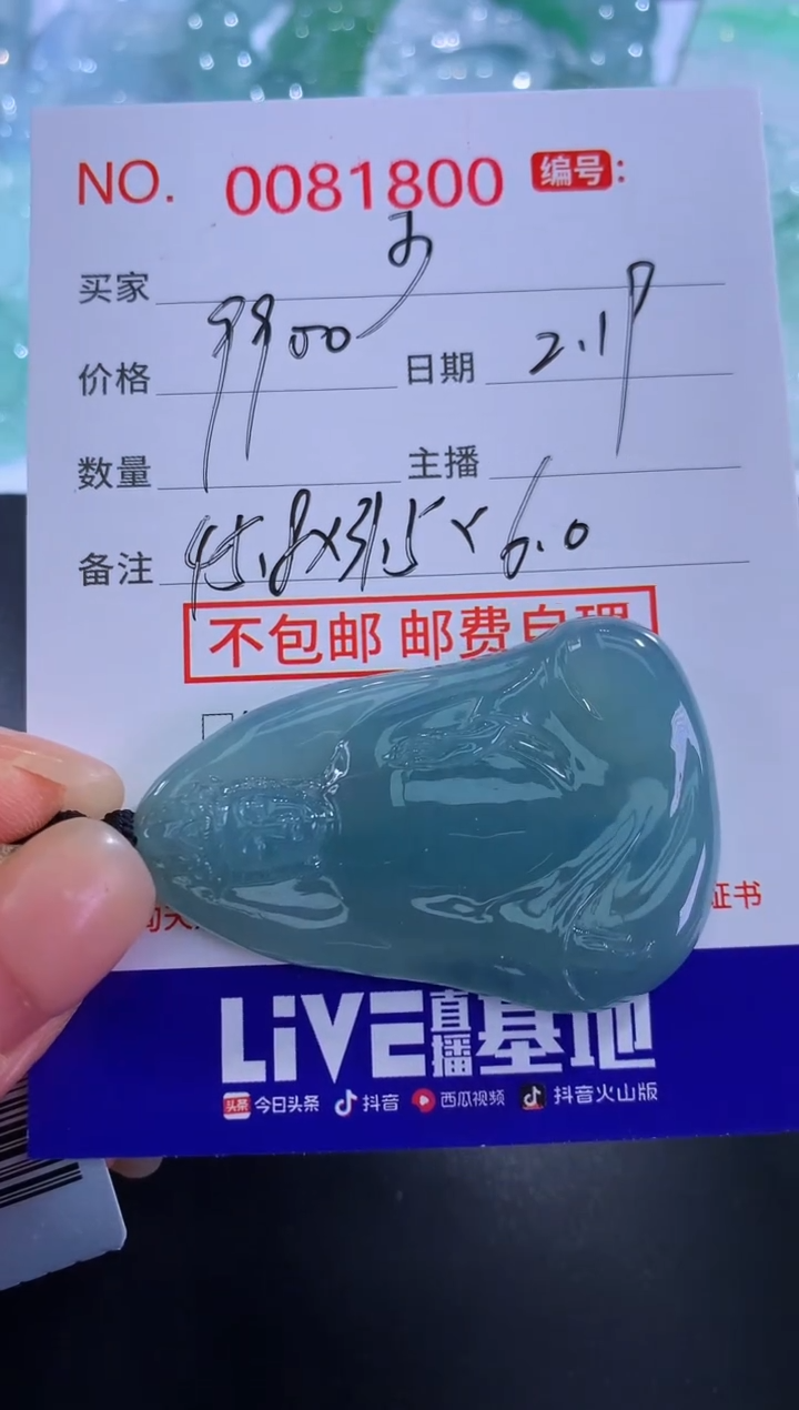 【闪购商品】翡翠颈饰未镶嵌可
