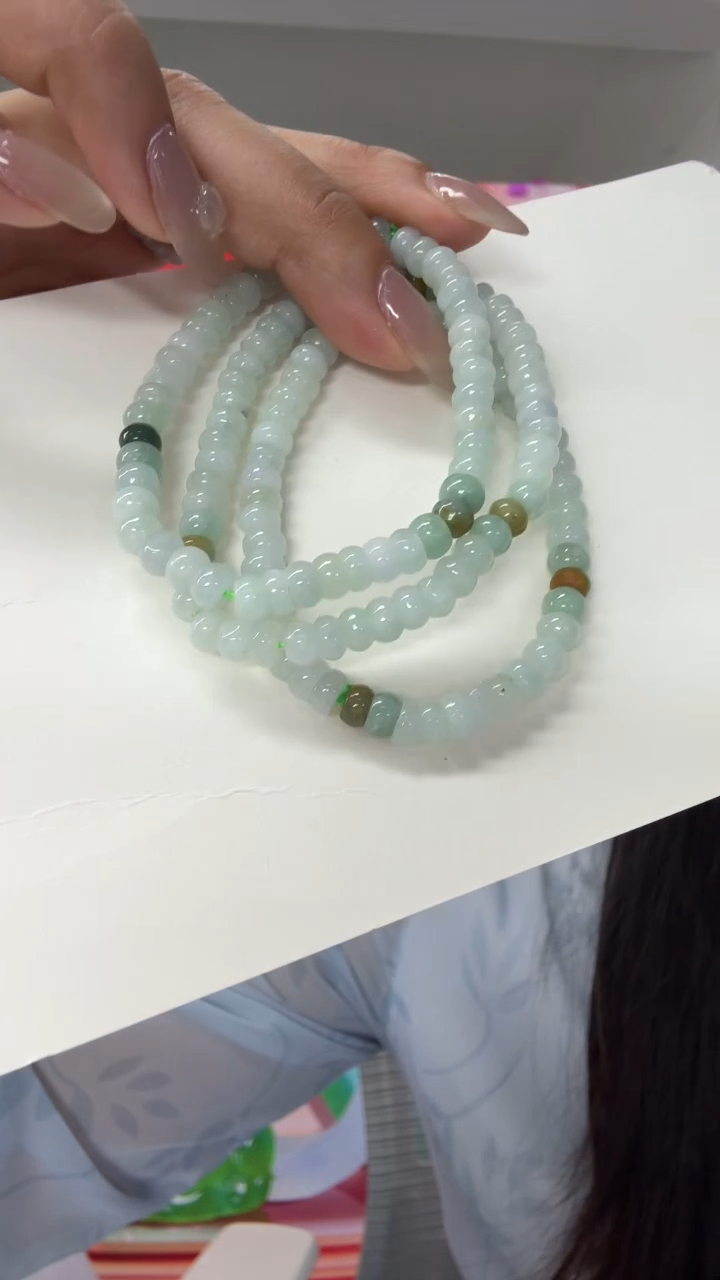未镶嵌手串翡翠手串多样性发一