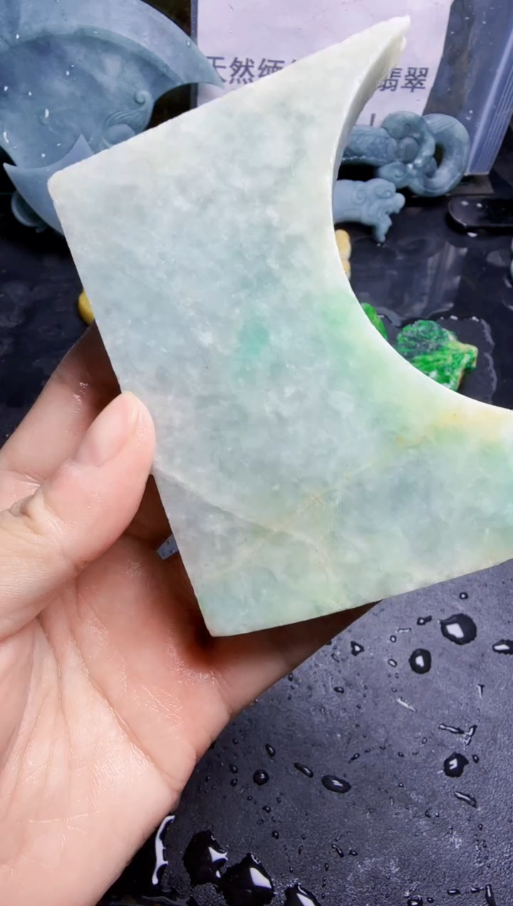 未镶嵌挂件翡翠天然翡翠088