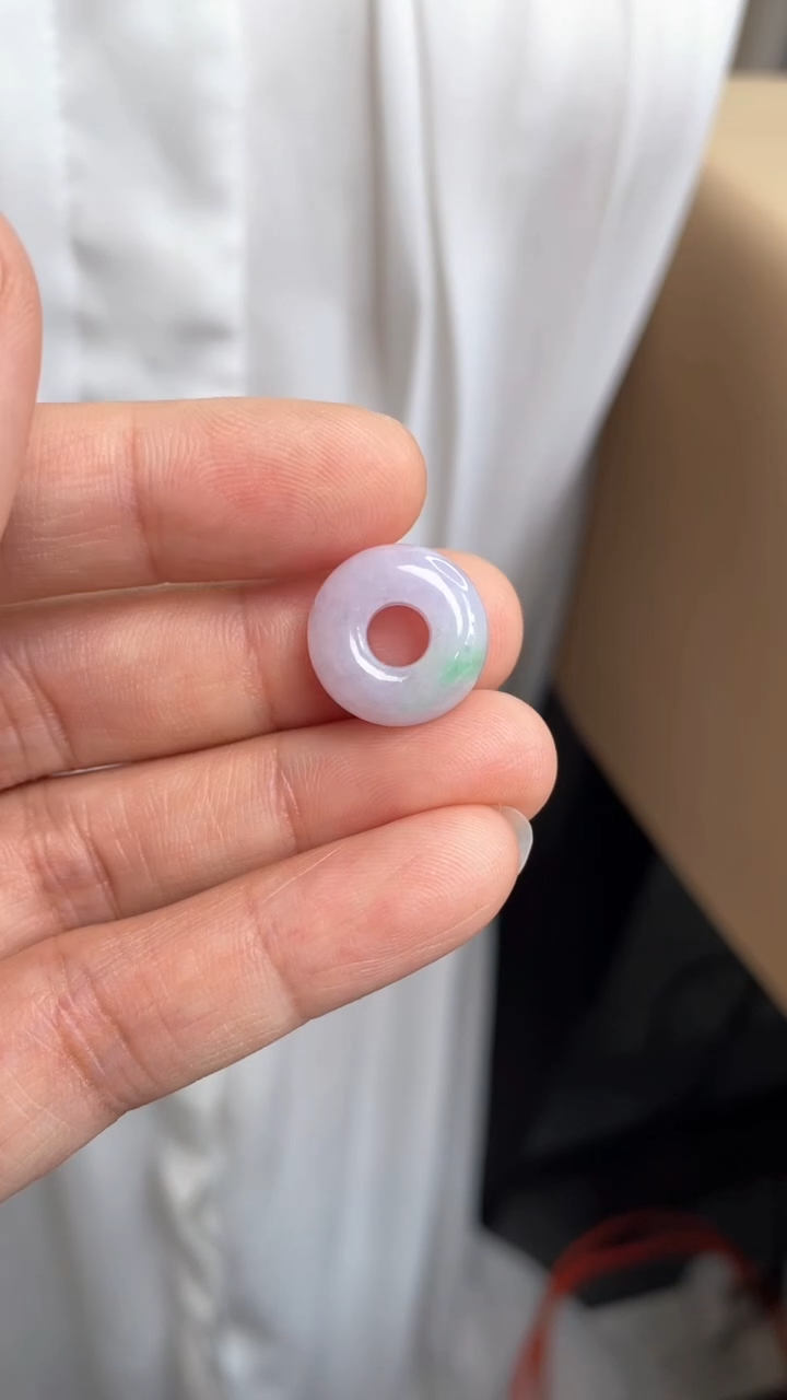 【闪购商品】翡翠颈饰未镶嵌甜甜圈