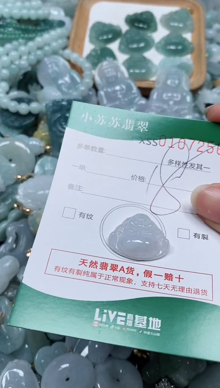 【闪购商品】翡翠颈饰未镶嵌闪购商品0107256