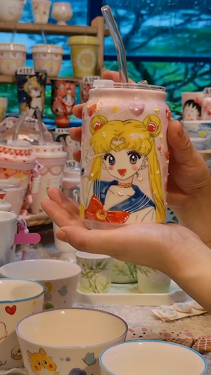 陶瓷景德镇手绘陶瓷杯