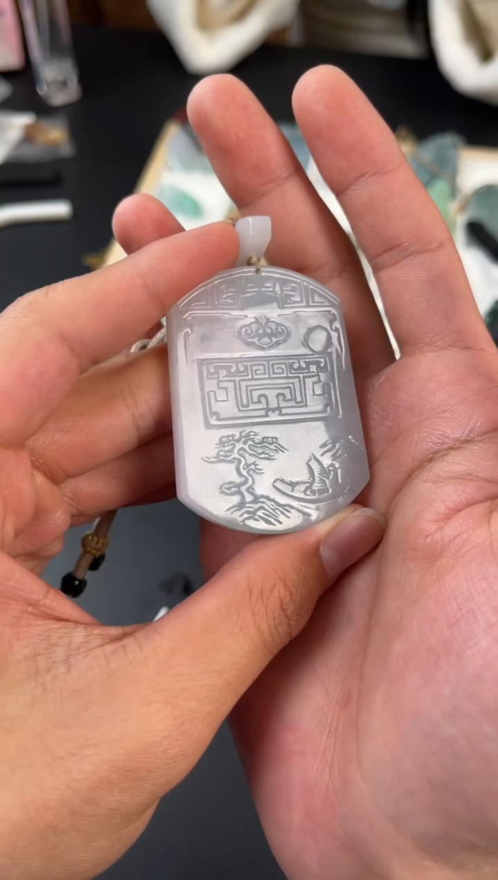 【闪购商品】翡翠颈饰未镶嵌翡翠吊坠YP-152