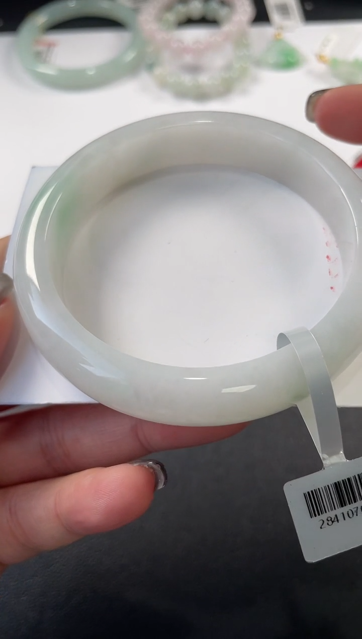 未镶嵌手镯翡翠基地发货H2928 56+