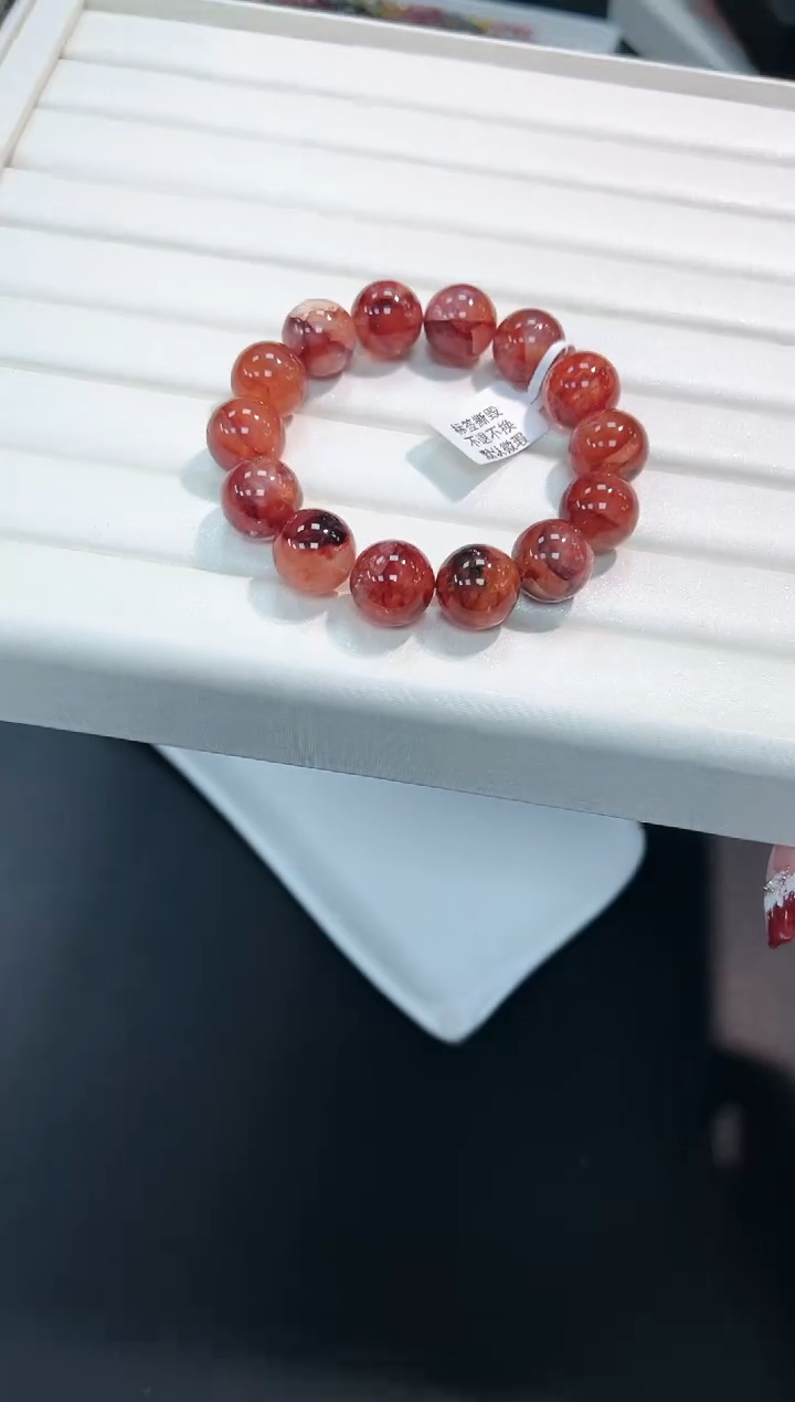 【闪购商品】水晶手串未镶嵌27q多样性发其一/1条15mm默认微瑕