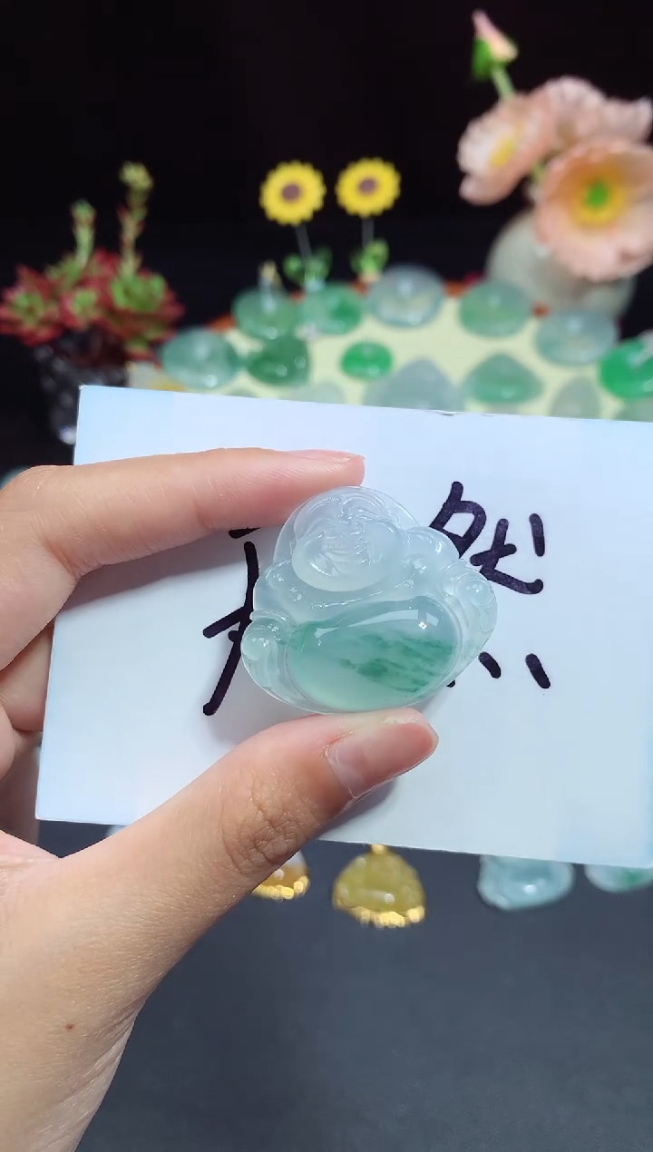 【闪购商品】翡翠颈饰未镶嵌佛公