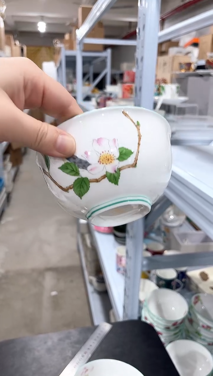 杯子骨瓷（简装）5寸碗一个
